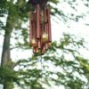 Paradigm Pictures Home Decoration Items Wind Chimes for Home (Golden,Pipe & Hanging Bells)