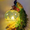 Peacock Antique |Bed Room Wall lamp|Wall Decor Items for Living Room(Multicolour) 100 Watts Wall LightRegular