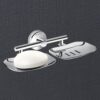 Plantex Galaxy 304 Grade Stainless Steel Bathroom Soap Holder for Bathroom/Soap Stand/Soap Dish for Bathroom Accessories (Chrome)