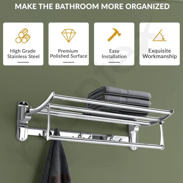 Plantex-Stainless-Steel-Towel-Holder-in-BathroomCloth-Hanger-for-WallTowel-RackBathroom-Accessories-18-Inch-Chrome.jpg Plantex Stainless Steel Towel Holder in Bathroom/Cloth Hanger for Wall/Towel Rack/Bathroom Accessories (18 Inch - Chrome)