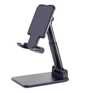 Premium Smart Foldable Mobile Stand for All Smartphones & Tablets | Adjustable, Portable, and Sturdy Desk Mount for Hands-Free Viewing, Video Calling, and Reading