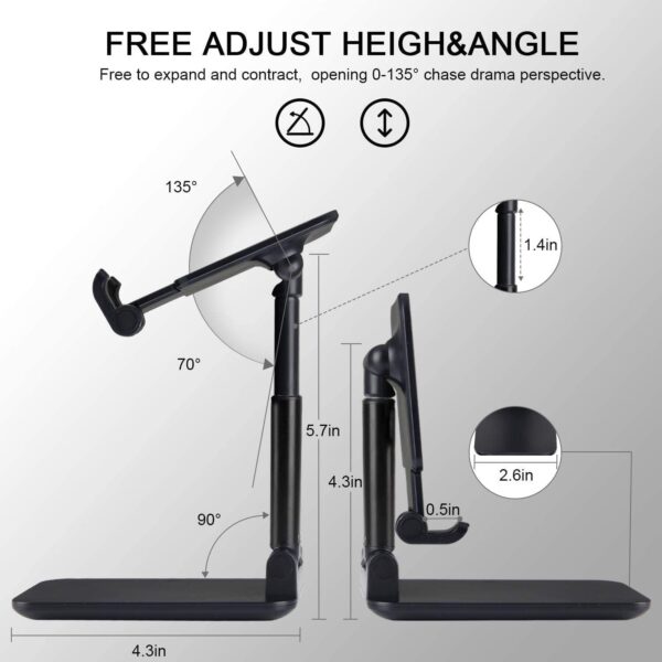 Premium-Smart-Foldable-Mobile-Stand-for-All-Smartphones-Tablets-Adjustable-Portable-and-Sturdy-Desk-Mount-for-Hands-Free-Viewing-Video-Calling-and-Reading.jpg Premium Smart Foldable Mobile Stand for All Smartphones & Tablets | Adjustable, Portable, and Sturdy Desk Mount for Hands-Free Viewing, Video Calling, and Reading