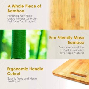 Pri s 6-Piece Stainless Steel Kitchen Knife Set with Wooden Chopping Board & Heavy-Duty Kitchen Scissor