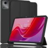 ProElite Cover for Lenovo Tab M11 case Cover, Soft Flexible Flip Case Cover with Pen Holder for Lenovo Tab M11 11 inch with Auto Sleep Wake [Recoil Series] - Black
