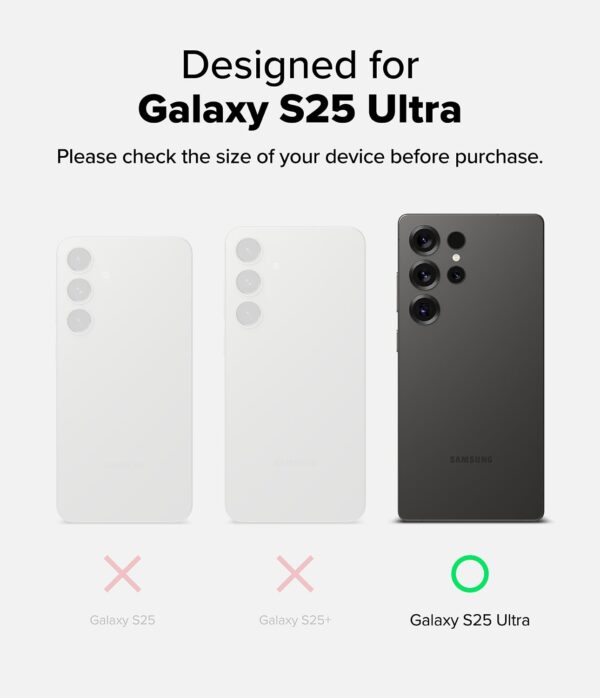 Ringke Fusion Bold Magnetic Compatible with Samsung Galaxy S25 Ultra Case Cover [Strong Magnet] Firm Grip Frame Style Anti-Yellowing Hard Back Shockproof Soft TPU Bumer S25 Ultra Back Cover - Black