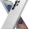 Ringke Fusion Matte Compatible with Samsung Galaxy S25 Ultra Case Ringke Fusion Matte Compatible with Samsung Galaxy S25 Ultra Case Cover Anti Fingerprint Hard Back Soft Flexible TPU Bumper Scratch Resistant Natural Form S25 Ultra Back Cover - Matte Clear