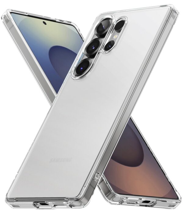 Ringke Fusion Matte Compatible with Samsung Galaxy S25 Ultra Case Ringke Fusion Matte Compatible with Samsung Galaxy S25 Ultra Case Cover Anti Fingerprint Hard Back Soft Flexible TPU Bumper Scratch Resistant Natural Form S25 Ultra Back Cover - Matte Clear