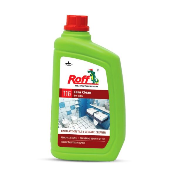 Roff Cera Clean All Purpose Tile, Floor & Wall Cleaner Roff Cera Clean All Purpose Tile, Floor & Wall Cleaner 1 liter Pack of 1, Advance, Bedroom & Bathroom Floors, Removes Grease, Dirt & Tough Stains