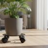 Round-Metal-Plant-Stand-with-Wheels-Pack-of-1-Heavy-Duty-Pot-Trolley-for-Home-Balcony-Garden-Black.jpg Round Metal Plant Stand with Wheels (Pack of 1) | Heavy Duty Pot Trolley for Home, Balcony & Garden | Black