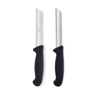 SNOKE® Stainless Steel Kitchen Knife for Home Use - Kitchen SNOKE® Stainless Steel Kitchen Knife for Home Use - Kitchen Knife Set, 2Pieces, Silver