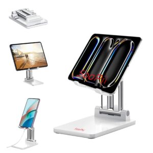SOOPII Grade-A Quality DM01 Pro Dual Support Desktop Mobile Phone Stand Tablet Stand Tab Stand Mobile Holder