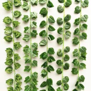 SPHINX Artificial Leaves Creeper for Decoration Approx 7 ft. Height SPHINX Artificial Leaves Creeper for Decoration Approx 7 ft. Height (Shapes/Design as per Stock) - No. of Strands- (5)