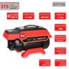 STARQ ST5 | 250 Bar 2500W | Heavy Duty High Pressure Washer for Car, Bike, Home | 1Ltr Professional Snow Foam Lance | Red