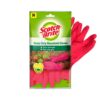 Scotch-Brite Heavy Duty gloves for Dishwashing, gardening, kitchen cleaning, plumbing, Scotch-Brite Heavy Duty gloves for Dishwashing, gardening, kitchen cleaning, plumbing, Reusable, hair color application, resistance to chemical and cleaning products, Sweat absorption, 1 Pair
