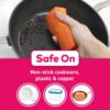 Scotch-Brite-Scrub-Dots-Non-Scratch-Sponge-Suitable-for-Glassware-Ceramics-and-Non-Stick-plastic-and-copper-utensils-rinses-Clean-no-stuck-on-messes-Anti-bacterial-and-Stays-Odor-Free-2-Pieces.jpg Scotch-Brite Scrub Dots, Non-Scratch Sponge Suitable for Glassware, Ceramics and Non-Stick, plastic and copper utensils, rinses Clean, no stuck on messes, Anti-bacterial and Stays Odor Free (2 Pieces)