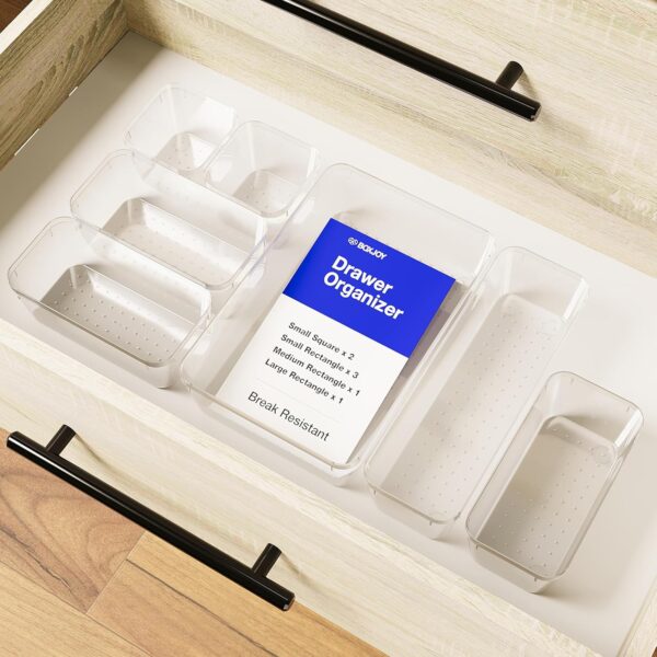 Set-of-7-Unbreakable-Smart-Acrylic-Desk-Drawers-Organisers-Transparent-Organizer-Tray-for-Drawer-Dressing-Table-Makeup-Storage-Cosmetic-Bathroom-Dividers-and-Make-Up-Plastic-Boxes.jpg Set of 7 Unbreakable Smart Acrylic Desk Drawers Organisers Transparent Organizer Tray for Drawer Dressing Table Makeup Storage Cosmetic Bathroom Dividers and Make Up Plastic Boxes