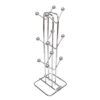 Silver-Stainless-Steel-Tabletop-Cubby-Shelf-Cup-Rack-Ideal-for-Kitchen-Coffee-and-Tea-Mug-Display-Elegant-Dining-Table-Cup-Holder-for-12-Cups-Pack-of1-NHSP.jpg Silver Stainless Steel Tabletop Cubby Shelf Cup Rack - Ideal for Kitchen, Coffee, and Tea Mug Display, Elegant Dining Table Cup Holder for 12 Cups (Pack of1) (NHSP)