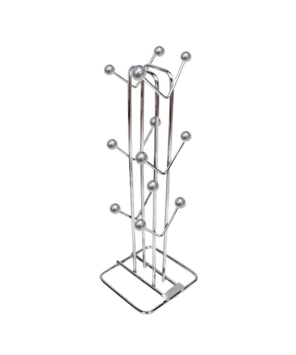 Silver-Stainless-Steel-Tabletop-Cubby-Shelf-Cup-Rack-Ideal-for-Kitchen-Coffee-and-Tea-Mug-Display-Elegant-Dining-Table-Cup-Holder-for-12-Cups-Pack-of1-NHSP.jpg Silver Stainless Steel Tabletop Cubby Shelf Cup Rack - Ideal for Kitchen, Coffee, and Tea Mug Display, Elegant Dining Table Cup Holder for 12 Cups (Pack of1) (NHSP)