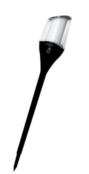 Solar Garden Pathway Flickering Flame Light – LED Outdoor Decorative Solar Garden Pathway Flickering Flame Light – LED Outdoor Decorative Torch with Auto On/Off & 1200mAh Rechargeable Battery