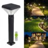 Solar Light Outdoor Garden Waterproof Automatic Diamond Decorative Pathway Lamp for Home, Lawn, Landscape Patio, Walkway (Aluminium, 3 Colour Modes)