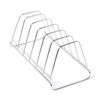 Stainless Steel Plate Dish Rack/Stand Lid Holder Utensil Rack for Stainless Steel Plate Dish Rack/Stand Lid Holder Utensil Rack for Kitchen/ 6 Sections with Anti-Rust for Kitchen Cabinet/Kitchen Rack and Holder (Pack of 1)