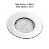 Sulfar-Stainless-Steel-Sink-Strainer-Kitchen-Drain-Basin-Basket-Filter-Stopper-4-Inch-10cm-Chrome.jpg Sulfar Stainless Steel Sink Strainer | Kitchen Drain Basin Basket Filter & Stopper (4 Inch, 10cm) Chrome