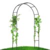 Supvox® Garden Arch Plant Stand - Metal Plant Stand for Supvox® Garden Arch Plant Stand - Metal Plant Stand for Balcony - Arch Steel Frame Garden - Garden Trellis for Climbing Plants - Garden Decoration Items - for Indoor/Outdoor, Backyard, Lawn, Patio