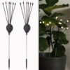 TrustBasket Fireflies Solar Light - Yellow - Set of 2 (6 Bulbs Each) Decorative Waterproof, Solar Starburst Swaying Lights When Wind Blows| Solar Lights Outdoor |LED Solar Garden Lights