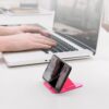 Universal Desk Table Mobile Holder Stand Triangle Pyramid Shape Mobile Holder Anti Slip, Safe, Multi Angle Table Mobile Holder,Mobile Stand (Multi Color)