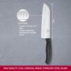 Victorinox-Swiss-Made-Swiss-Classic-Santoku-Knife-17-cm-Straight-Fluted-Black-6.8523.17B.jpg Victorinox Swiss Made Swiss Classic Santoku Knife 17 cm Straight Fluted Black| 6.8523.17B