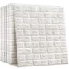 Wall Stickers Wallpaper PE Foam Brick Design DIY Decal (70 x 77 cm) 3D Frames PVC DIY Self Adhesive