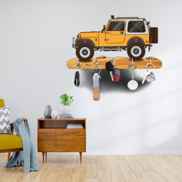 Webelkart-Premium-HD-UV-Printed-Mahindra-Thar-Car-Shape-Designer-Wooden-Key-Holder-Home-and-Office-Decor-11-X-6-Inch-Wood-Yellow.jpg Webelkart Premium HD UV Printed Mahindra Thar Car Shape Designer Wooden Key Holder Home and Office Decor (11 X 6 Inch, Wood) (Yellow)