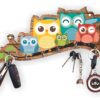 Webelkart-Premium-Owl-Family-Decorative-Wooden-Printed-Key-Holder-for-Home-Decor-Key-Hangers-Keychain-Holder-Key-Holder-for-Wall-25-cm-6-Hooks.jpg Webelkart Premium 'Owl Family' Decorative Wooden Printed Key Holder for Home Decor Key Hangers Keychain Holder & Key Holder for Wall (25 cm, 6 Hooks)