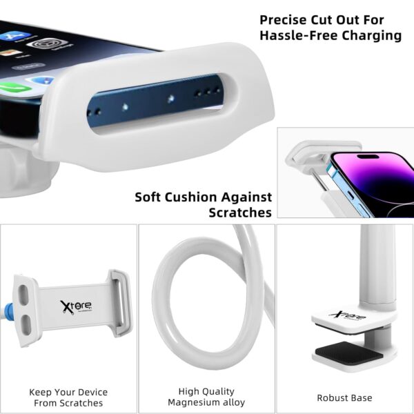Xtore® Universal Mobile Phone Holder & Tablet Holder with 360° Rotation