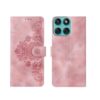 amazon basics Moto Edge 60 Fusion 5G Flip Cover | Card Pockets Wallet & Stand | Flip Cover for Moto Edge 60 Fusion 5G (Pink Flower)