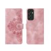 amazon basics Samsung Galaxy A16 5G Flip Cover | Card Pockets Wallet & Stand | Flip Cover for Samsung Galaxy A16 5G (Pink Flower)