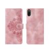 amazon basics Samsung Galaxy M06 5G Flip Cover | Card amazon basics Samsung Galaxy M06 5G Flip Cover | Card Pockets Wallet & Stand | Flip Cover for Samsung Galaxy M06 5G (Pink Flower)