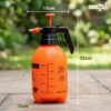 ecofynd 2L Pressure Spray Pump Bottle with Adjustable Nozzle, Heavy Duty Gardening Water Pump Sprayer, Water Sprayer for Home Garden Lawn Plants Watering & Cleaning (GSPRAY002)