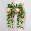 fancymart Artificial Flower Plant Home Décor with Small Size Pot | Plant Hanging for Home Decor | Office Decor