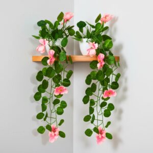 fancymart Artificial Flower Plant Home Décor with Small Size Pot fancymart Artificial Flower Plant Home Décor with Small Size Pot | Plant Hanging for Home Decor | Office Decor