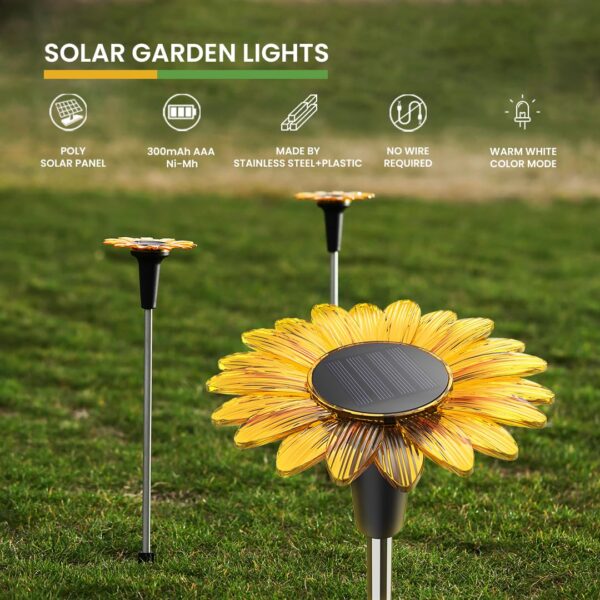 hardoll-Sunflower-Shaped-Solar-Lights-Outdoor-Waterproof-Warm-White-Decorative-Solar-Light-for-Garden-Home-Pathway-Solar-Lamp-for-Lawn-Patio-DecorationPack-of-1.jpg hardoll Sunflower Shaped Solar Lights Outdoor Waterproof, Warm White Decorative Solar Light for Garden, Home & Pathway, Solar Lamp for Lawn, Patio & Decoration(Pack of 1)