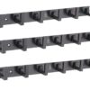 iSTAR 6 Pin Wall Hook Rack – Pack of 3 iSTAR 6 Pin Wall Hook Rack – Pack of 3 (Black) | Heavy-Duty Metal Wall Mounted Hooks | Bathroom, Bedroom, Kitchen & Entryway Organizer