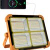 100W Solar LED Flood Light with Remote | 2400mAh Battery 100W Solar LED Flood Light with Remote | 2400mAh Battery | IP66 Waterproof Outdoor Security Light | Solar Powered for Garage, Garden, Farm, Camping