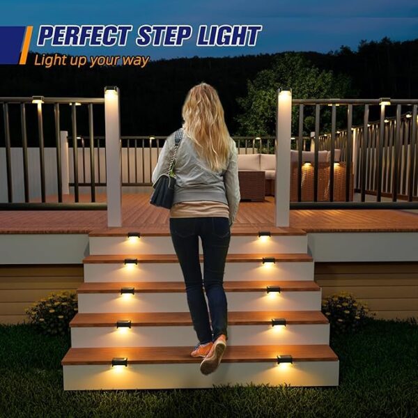 1775034413_Solar-Step-Deck-Fence-Lights-Outdoor-Waterproof-Led-1.77x3.14x1.73in-Black-Warm-White-4-Pcs-Path-Light-for-Patio-Stairs-Garden-Pathway-Step-and-Fences-Black.jpg Solar Step Deck Fence Lights, Outdoor Waterproof Led, 1.77x3.14x1.73in, Black, Warm White, 4 Pcs, Path, Light, for Patio, Stairs, Garden Pathway, Step and Fences (Black)