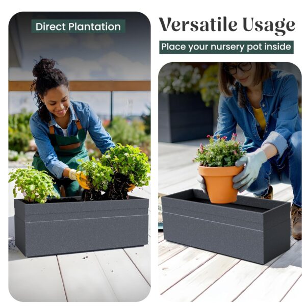 1775044124_YUCCABE-ITALIA-FOXB-GT-24-INCH-Rectangle-Pots-for-Plants-Highly-Durable-Polymers-Lightweight-Indoor-Outdoor-Flower-Pot-Gamla-Tree-Planter-Container-Planters-for-Living-Room-Balcony-Garden.jpg YUCCABE ITALIA FOXB GT 24 INCH Rectangle Pots for Plants Highly Durable Polymers Lightweight Indoor Outdoor Flower Pot Gamla Tree Planter Container Planters for Living Room, Balcony Garden