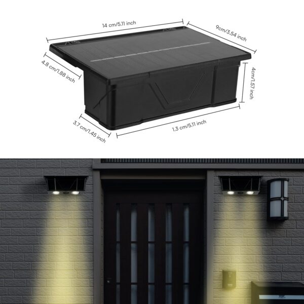 1775052616_LITVERSE-Solar-5.5Volt-300-Ma-Powered-LED-Path-Lights-2-LEDs-1800mAh-Waterproof-Outdoor-Pathway-Lights-for-Driveways-Walkways-and-Gardens-Durable-Black-Design-Set-of-2.jpg LITVERSE Solar 5.5Volt 300 Ma Powered LED Path Lights, 2 LEDs, 1800mAh, Waterproof Outdoor Pathway Lights for Driveways, Walkways, and Gardens, Durable Black Design, Set of 2