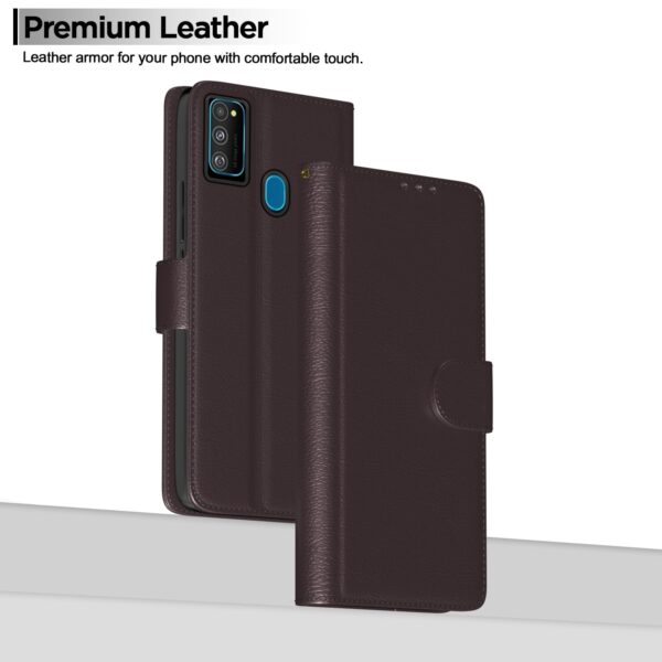 1775055003_Pikkme-Flip-Cover-Leather-Finish-Inside-TPU-with-Card-Pockets-Wallet-Stand-and-Shock-Proof-Complete-Protection-Flip-Case-for-Samsung-Galaxy-M30s-M21-M21-2021Coffee.jpg Pikkme Flip Cover Leather Finish | Inside TPU with Card Pockets | Wallet Stand and Shock Proof | Complete Protection Flip Case for Samsung Galaxy M30s / M21 / M21 2021(Coffee)