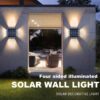 1775056353_4-Way-Modern-Solar-LED-Wall-Light-Outdoor-Waterproof-–-Energy-Saving-Up-Down-Solar-Lamp-with-Smart-Sensor-for-Garden-Fence-Patio-Yard-Pathway-Home-Exterior-Decoration.-1.jpg 4 Way Modern Solar LED Wall Light Outdoor Waterproof – Energy Saving Up Down Solar Lamp with Smart Sensor for Garden Fence Patio Yard Pathway Home Exterior Decoration. (1)