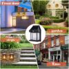1775060283_Solar-Wall-Lights-Outdoor-Wireless-Motion-Sensor-Waterproof-Led-3-Modes-Sconce-Solar-Lamp-Auto-Charging-Exterior-Security-Light-for-Porch-Patio-Garden-Balcony-Pathway.jpg Solar Wall Lights Outdoor, Wireless Motion Sensor Waterproof Led 3 Modes Sconce Solar Lamp, Auto-Charging Exterior Security Light for Porch, Patio, Garden, Balcony & Pathway