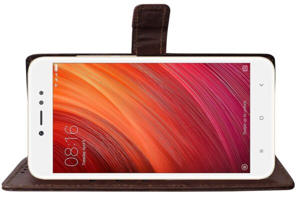 1775062978_Amazon-Brand-Solimo-Flip-Leather-Mobile-Cover-Soft-Flexible-Kickstand-Back-case-Compatible-for-Mi-Redmi-Y1-4G-Note-5A-4G-Coffee.jpg Amazon Brand - Solimo Flip Leather Mobile Cover (Soft, Flexible & Kickstand Back case) Compatible for Mi Redmi Y1 4G / Note 5A 4G (Coffee)